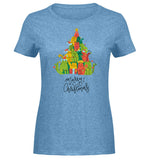 Hellblau Meliert-6806