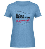 Hellblau Meliert-6806