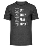 Dunkelgrau Meliert-6808