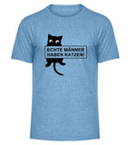 Hellblau Meliert-6806