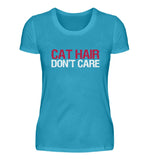Cat hair don't care  - Damen Premiumshirt