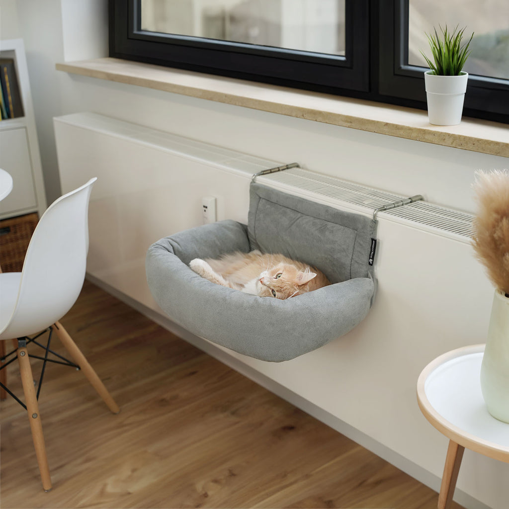 katze hängematte heizung Murphy - Stabile Heizungsliege für Katzen