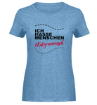 Hellblau Meliert-6806