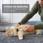 Unterfellbürste Cookie für Langhaar Katzen & Hunde