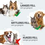 Unterfellbürste Cookie für Langhaar Katzen & Hunde