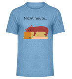 Hellblau Meliert-6806