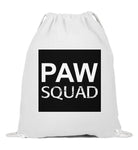 PAW SQUAD  - Baumwoll Gymsac