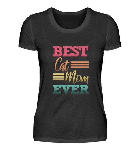 Best cat mom ever  - Damen Premiumshirt