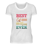 Best cat mom ever  - Damen Premiumshirt