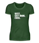 Best. cat mom. ever. (weißer Text)  - Damen Premiumshirt