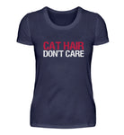 Cat hair don't care  - Damen Premiumshirt