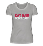 Cat hair don't care  - Damen Premiumshirt