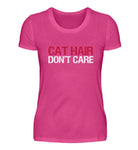 Cat hair don't care  - Damen Premiumshirt