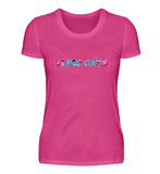 I like cats bunte Pflanzen  - Damen Premiumshirt