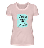 I'm a cat person  - Damen Premiumshirt
