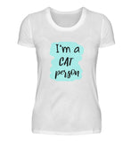 I'm a cat person  - Damen Premiumshirt