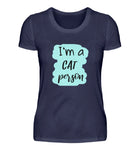 I'm a cat person  - Damen Premiumshirt