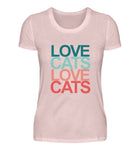 Love cats love cats  - Damen Premiumshirt