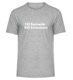 10% Baumwolle, 90% Katzenhaare  - Herren Melange Shirt