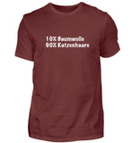 10% Baumwolle, 90% Katzenhaare  - Herren Premiumshirt