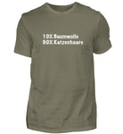 10% Baumwolle, 90% Katzenhaare  - Herren Premiumshirt