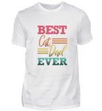 Best cat dad ever  - Herren Premiumshirt