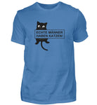 Echte Männer haben Katzen  - Herren Premiumshirt