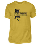 Echte Männer haben Katzen  - Herren Premiumshirt