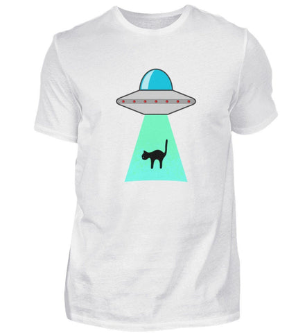 UFO klaut Katze  - Herren Premiumshirt