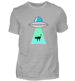 UFO klaut Katze  - Herren Premiumshirt