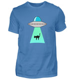 UFO klaut Katze  - Herren Premiumshirt