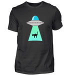 UFO klaut Katze  - Herren Premiumshirt