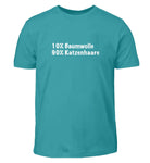 10% Baumwolle, 90% Katzenhaare  - Kinder T-Shirt