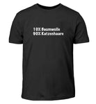 10% Baumwolle, 90% Katzenhaare  - Kinder T-Shirt