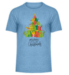 Hellblau Meliert-6806