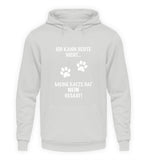 Ich kann heute nicht...  - Unisex Kapuzenpullover Hoodie