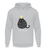 Katzen Tannenbaum (Merry Miezmas)  - Unisex Kapuzenpullover Hoodie