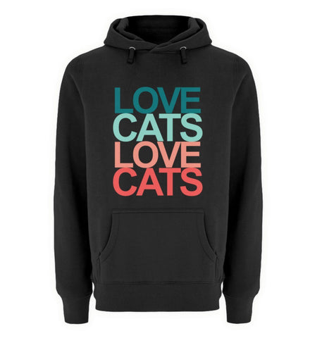 Love cats love cats  - Unisex Premium Kapuzenpullover