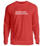 10% Baumwolle, 90% Katzenhaare  - Unisex Pullover