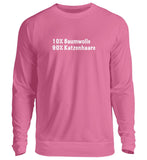 10% Baumwolle, 90% Katzenhaare  - Unisex Pullover