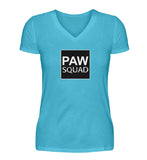 PAW SQUAD  - V-Neck Damenshirt